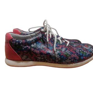 Alegria Botanical Botnicool Floral Sneakers Shoes EU 38 US 8.5 ESS 225 Glitter
